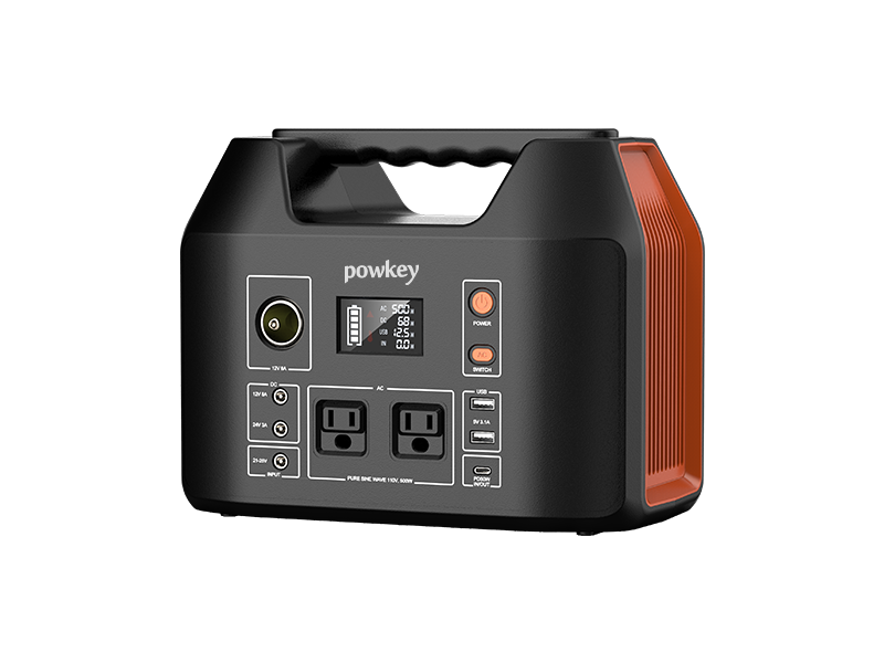 Powkey R500 Portable Power Station 500W 150000mAh/555wh