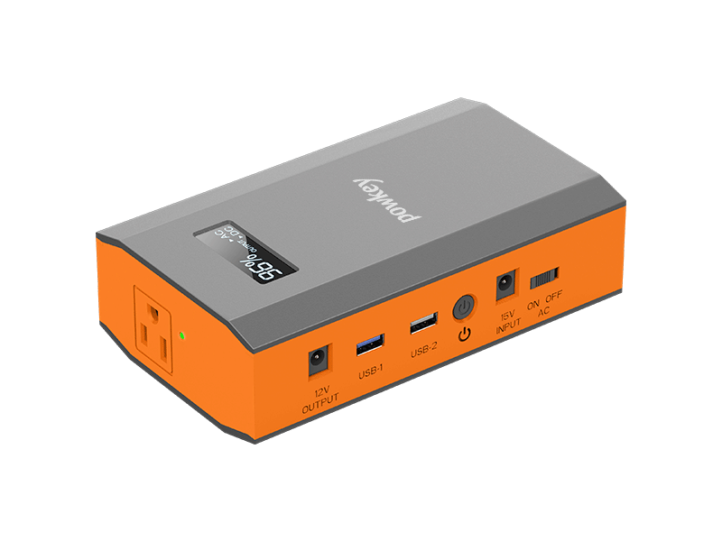 Powkey R65 Portable Power Station 65W 24000mAh/88.8Wh