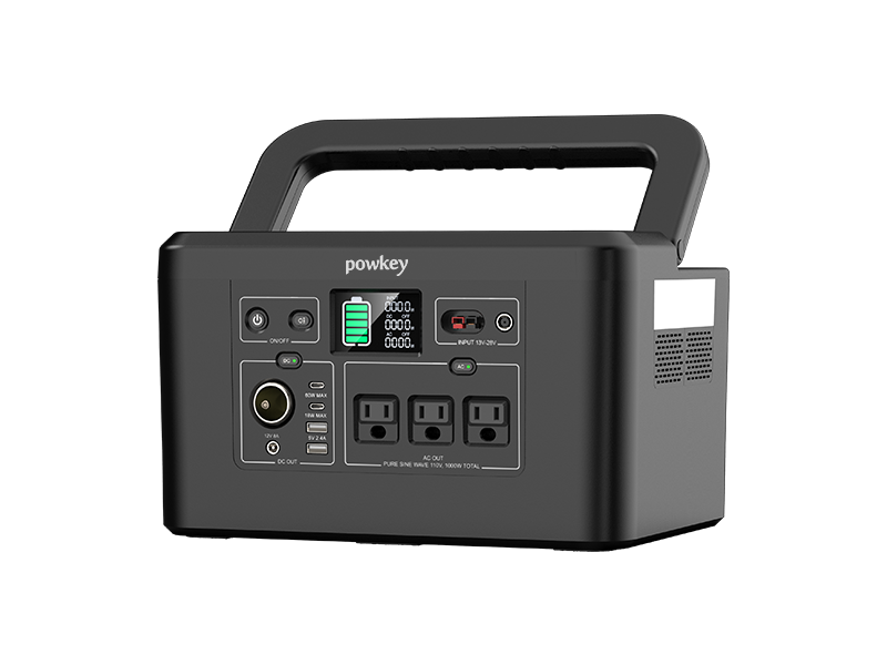 Powkey R1000 Portable Power station 1000W 200000mAh/740Wh